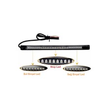 Sm Motors Motorsiklet Park Stop Sinyal Ledi 32 Ledli Flexible LED 2 Renk