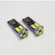 Femex Platinum Turkuaz Ampul T10 12 Smd 3030 Chip LED Aktif Canbus