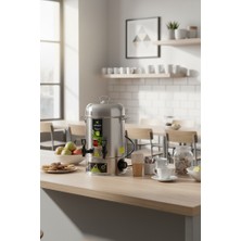 Armağan Elektrikli Çay Otomatı - 160 Bardak - Gizli Rezistans - 304 Kalite Paslanmaz Çelik