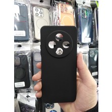 Elixem Xiaomi Redmi 14C Uyumlu Siyah Rubber Silikon Esnek Kamera Korumalı Kılıf