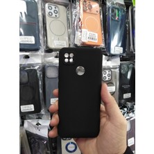 Elixem Xiaomi Redmi 10A Uyumlu Siyah Rubber Silikon Esnek Kamera Korumalı Kılıf