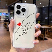 3gen Case Iphone 14 Pro Kılıf Desenli Lüx Şeffaf Silikon Kılıf Gen4