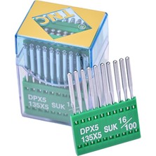 Tnc Düz Makine Kalın Dip Dikiş İğnesi / DPX5 SUK 16/100 100ADET