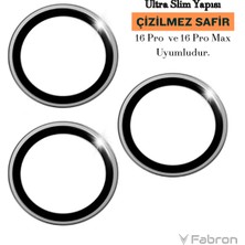 Fabron Orijinal Safir Lens Kamera Lens Koruyucu Çizilmez Safir Kaplama