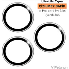 Fabron Orijinal Safir Lens Kamera Lens Koruyucu Çizilmez Safir Kaplama