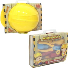 Kiddico Toys Minik Usta Çantalı Baretli Tamir Seti