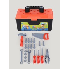 Kiddico Toys Çantalı Tamir Seti Turuncu