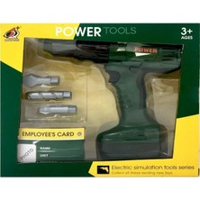 Kiddico Toys Power Tools Pilli Matkap Seti