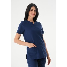 Almesta Premium Asel798 Cerrahi Üst - Lacivert