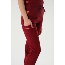 Almesta Premium Poland 936 Cerrahi Pantolon - Bordo