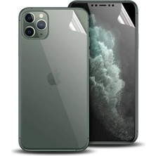 MegaSepet Iphone 11 Pro Film Ön Arka Full Koruyucu Membran Nano Hidrojel Koruyucu SET-(5775) - ME001W-510NW