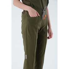 Almesta Premium Hılls Cerrahi Pantolon - Haki Yeşil