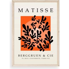 Yazline Global Yapraklar Ahşap Çerçeveli Tablo 50 x 70