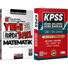 Yediiklim Yayınları Yedi Adımda Temel Matematik Video Konu Video Çözümlü Soru - Lise Önlisans Konu Ant. Soru