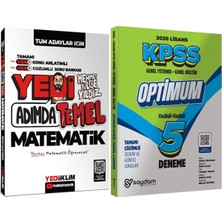 Yediiklim Yayınları Yedi Adımda Temel Matematik Video Konu Video Çözümlü Soru - Lisans Optimum 5 Deneme