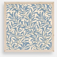 Yazline Global Yapraklar Ahşap Çerçeveli Tablo 50 x 50