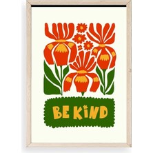 Yazline Global Motto Ahşap Çerçeveli Tablo 23 x 30