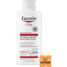 Eucerin Baby Eczema Relief Bebek Vücut Şampuanı 400ML S.K.T:03/2026