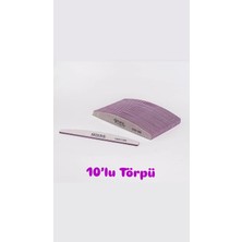 Qnail Professional 10 Adet Profesyonel Kağıt Törpü 100/180