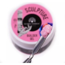 Qnail Professional Hamur Jel Pink Renk Protez Tırnak Hamur Jel-Global Fashion Hamur Jel 15 gr