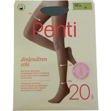 Penti 20 Den Dinlendiren Etkili Kadın Külotlu Çorap Duman Nefti Hosteslerin Tercih Ettiği Konfor