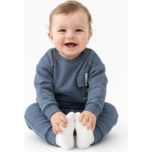 Butik Erkek Bebek %100 Pamuklu Alt - Üst 2'li Takım