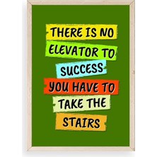 Yazline Global Motto Ahşap Çerçeveli Tablo 23 x 30