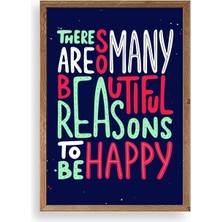 Yazline Global Motto Ahşap Çerçeveli Tablo 30 x 42