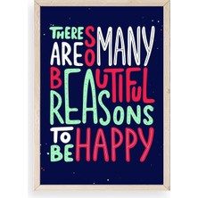 Yazline Global Motto Ahşap Çerçeveli Tablo 17 x 23