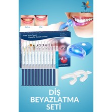 Dihamer Diş Sağlığı Beyazlatma Beyazlatıcı Set Diş Bakım Mavi Işık Teknolojisi Dental Care