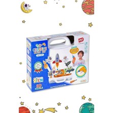 Kiddico Toys 3D Yaratıcı 398 Parça Eğitici Matkap Tamir ve Oyun Seti Uzay Temalı