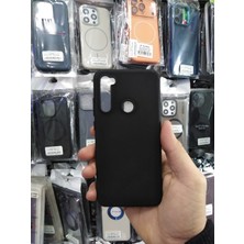 Elixem Xiaomi Note 8 Uyumlu Siyah Rubber Silikon Esnek Kamera Korumalı Kılıf