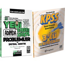 Yediiklim Yayınları Yediadımda Temelden Zirveye Problemler ve Sayısal Mantık Soru - 3 Deneme