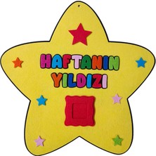 Ngüzel Keçe Tasarım Haftanın Yıldızı Keçe Sarı
