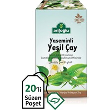 Arifoğlu Yeşil Çay Yaseminli Süzen Poşet 20'li