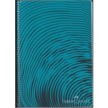 Marka Faber Castell Pp Kapak Waves Spiralli 120 Yp Çizgili-Yeşil