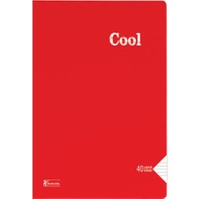 Marka Keskincolor A5 Pp Kp Dikişli 40 Yp Kareli Defter-Kırmızı