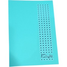 Marka Umut A5 Pp Kp Dikişli 60 Yp Kareli Defter-Turkuaz