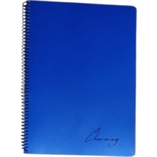 Marka Tokaç A4 Pp Kp Spiralli 96 Yp Çizgili Defterlacivert