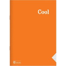 Marka Keskincolor A5 Pp Kp Dikişli 40 Yp Kareli Defter-Turuncu