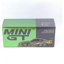 Mini Gt 858 Nissan S15 Sılvıa Lb-Super Silhouette Lbwk 2024 Fausto Racing 1/64 Model Araba