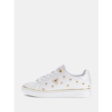 Guess Bonitah Kadın Beyaz Sneaker FLPBONELE12-WHITE
