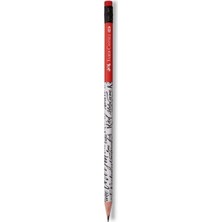Marka Faber Castell Silgili Caligraphy Kurşun Kalem-Kırmızı