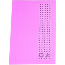 Marka Umut A5 Pp Kp Dikişli 60 Yp Kareli Defter-Pembe