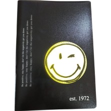 Marka My Note Smiley 40 Yp Çizgili Defter SMILEY6020-Ç-SIYAH Sarı
