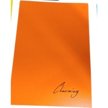 Marka Tokaç A4 Pp Kp Dikişli 60 Yp Kareli Defter-Turuncu