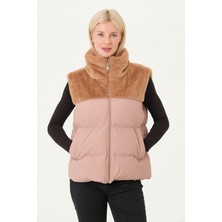 Pique RIN KADIN YELEK Rabbit Panelli Kadın Yelek