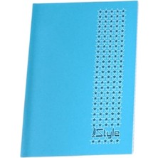 Marka Umut A5 Pp Kp Dikişli 60 Yp Kareli Defter-Lacivert