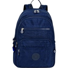 Marka Cakard Krinkıl Sırt Çantası-Lacivert