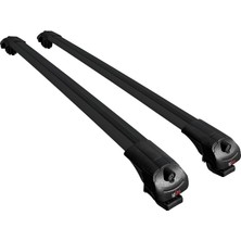 Rich Otomotiv Renault Laguna 3 Estate 2007-2013 ile Uyumlu Ace-1 Model Ara Atkı Siyah 2 Adet